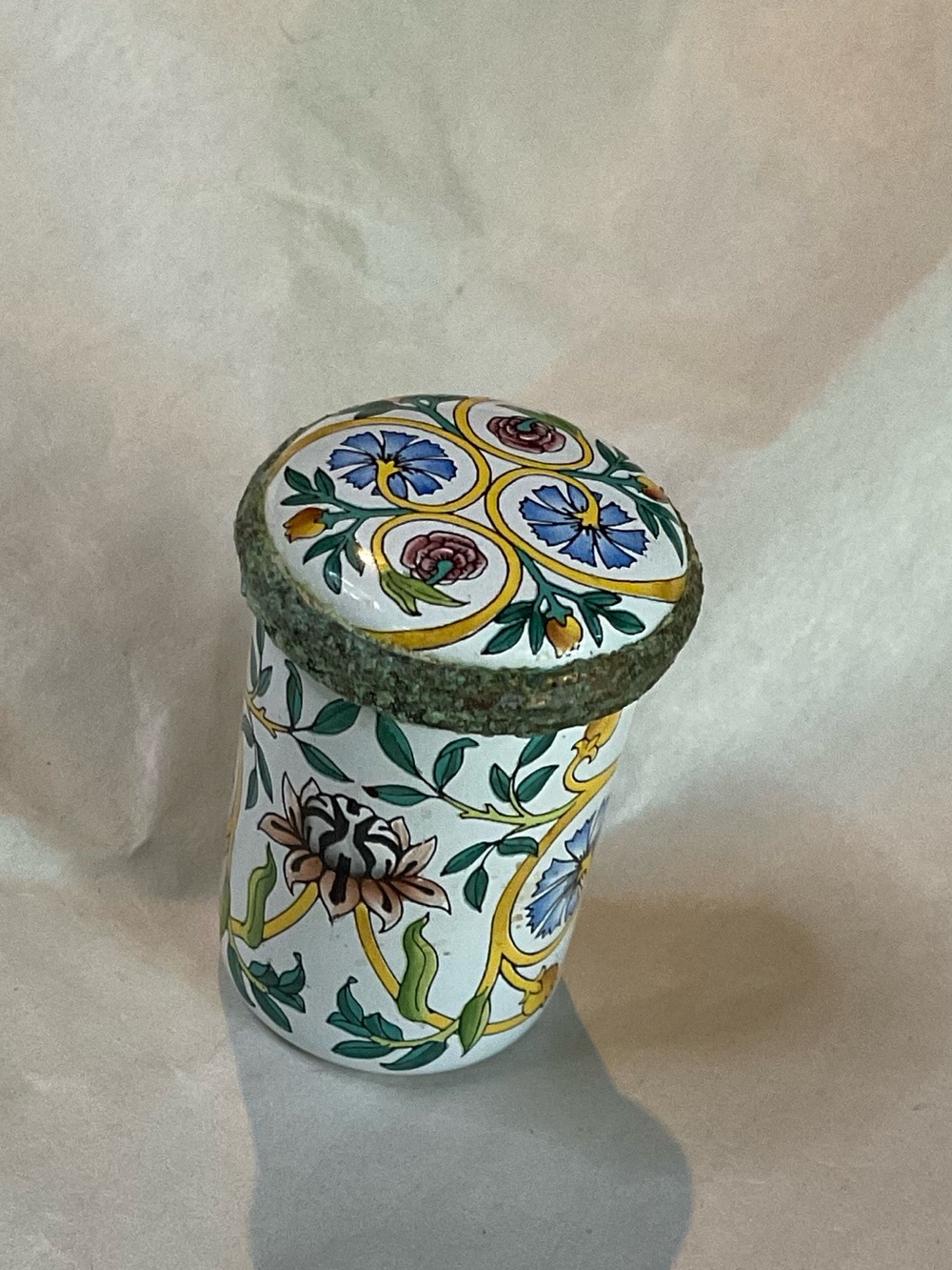Halcyon Days Enamel Miniature Trinket Box Victoria Albert Museum Collectible